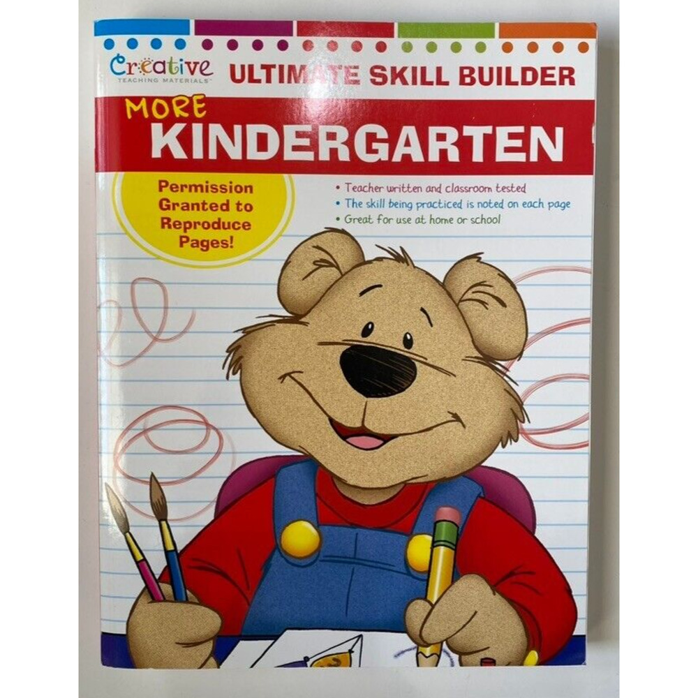 Kindergarten Ultimate Skill Builder Educational Workbook